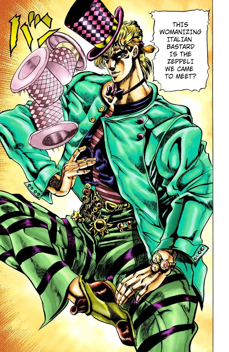 JoJo’s Bizarre Adventure Part 2 – Battle Tendency (Colored) Chapter 18 - Page 17