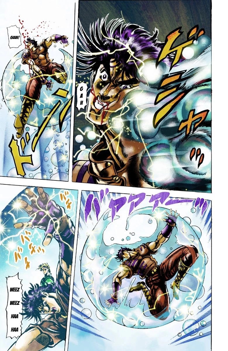 JoJo’s Bizarre Adventure Part 2 – Battle Tendency (Colored) Chapter 19 - Page 13