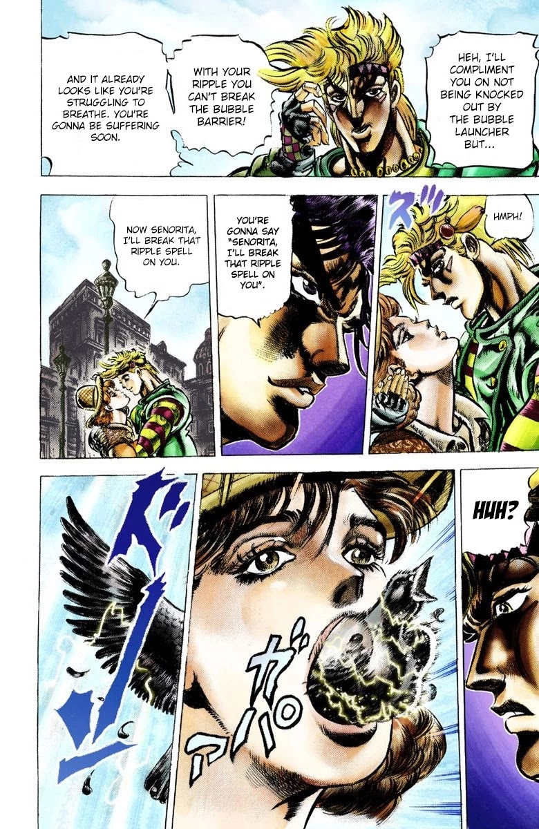 JoJo’s Bizarre Adventure Part 2 – Battle Tendency (Colored) Chapter 19 - Page 14