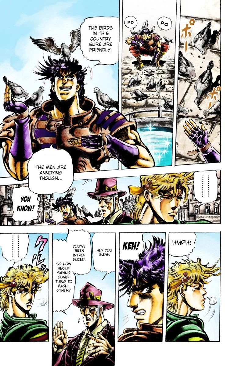 JoJo’s Bizarre Adventure Part 2 – Battle Tendency (Colored) Chapter 19 - Page 2