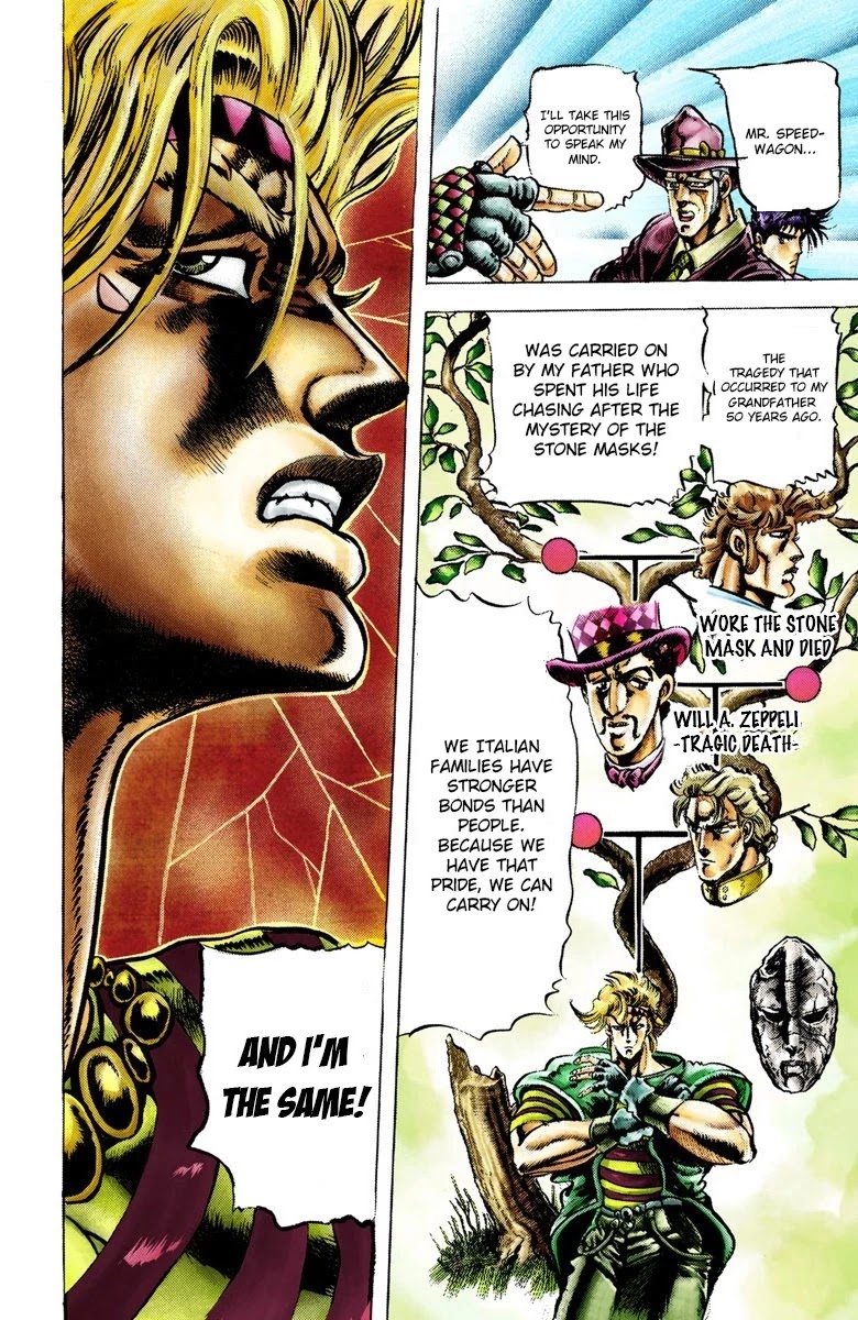 JoJo’s Bizarre Adventure Part 2 – Battle Tendency (Colored) Chapter 19 - Page 3