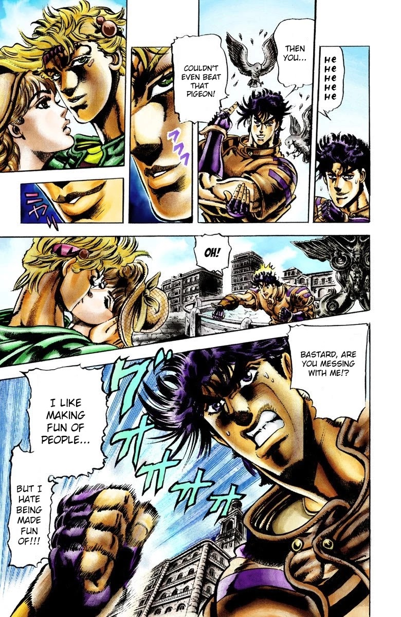 JoJo’s Bizarre Adventure Part 2 – Battle Tendency (Colored) Chapter 19 - Page 6