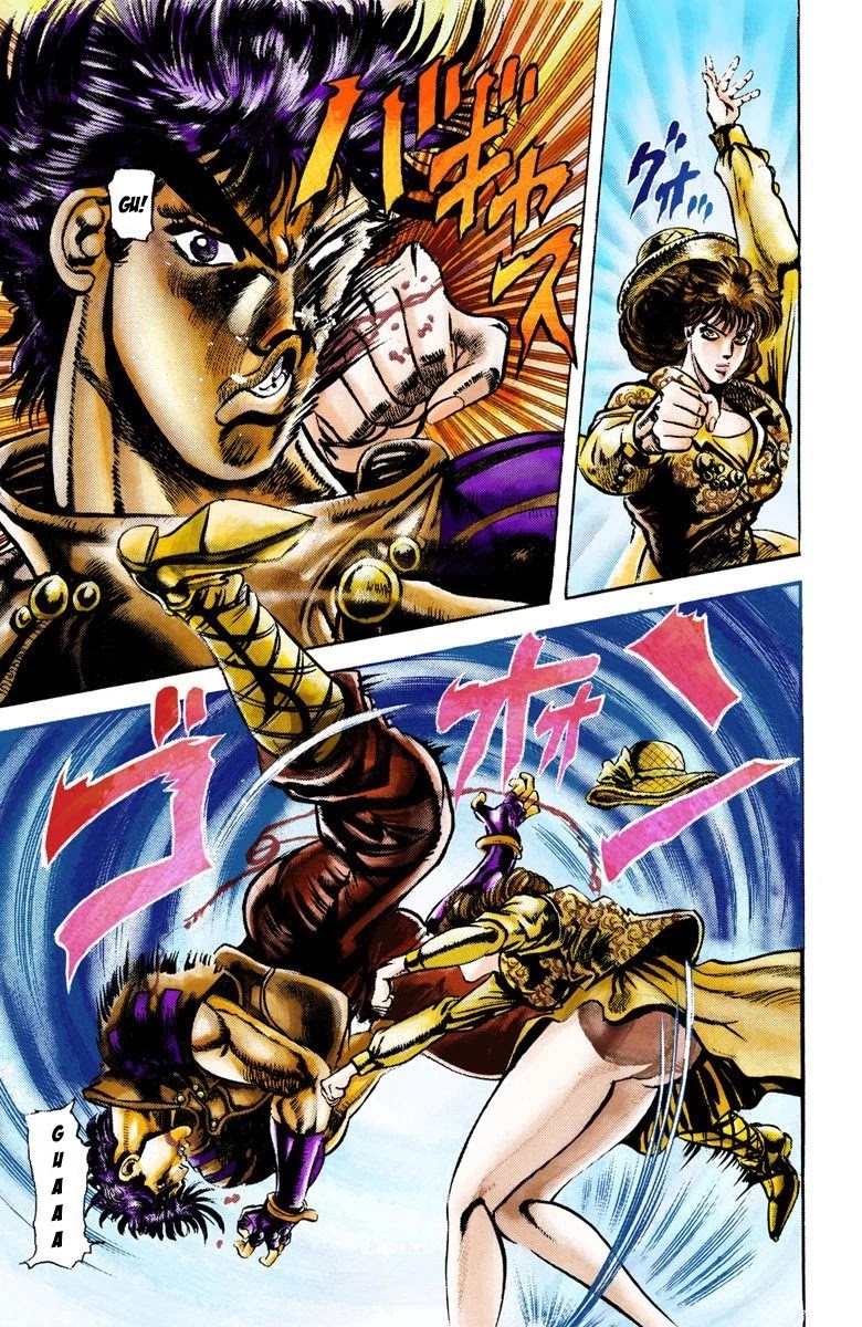 JoJo’s Bizarre Adventure Part 2 – Battle Tendency (Colored) Chapter 19 - Page 8