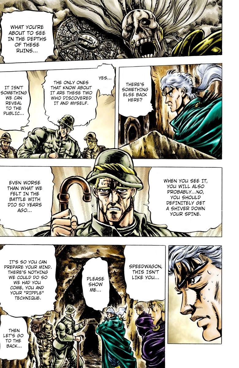 JoJo’s Bizarre Adventure Part 2 – Battle Tendency (Colored) Chapter 2 - Page 1