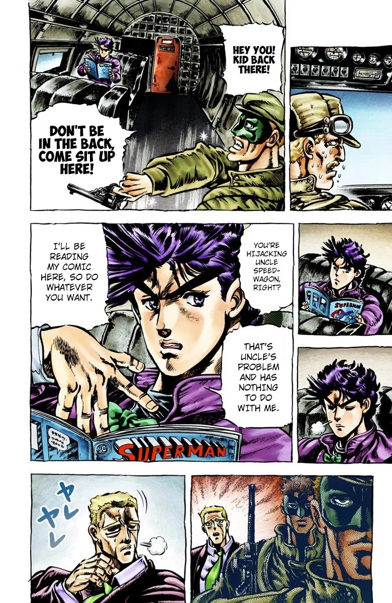 JoJo’s Bizarre Adventure Part 2 – Battle Tendency (Colored) Chapter 2 - Page 7