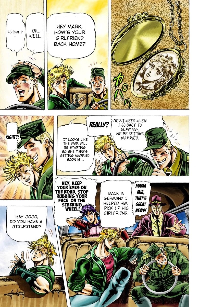 JoJo’s Bizarre Adventure Part 2 – Battle Tendency (Colored) Chapter 21 - Page 8