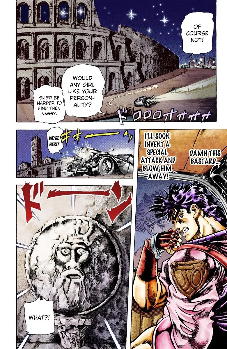 JoJo’s Bizarre Adventure Part 2 – Battle Tendency (Colored) Chapter 21 - Page 9