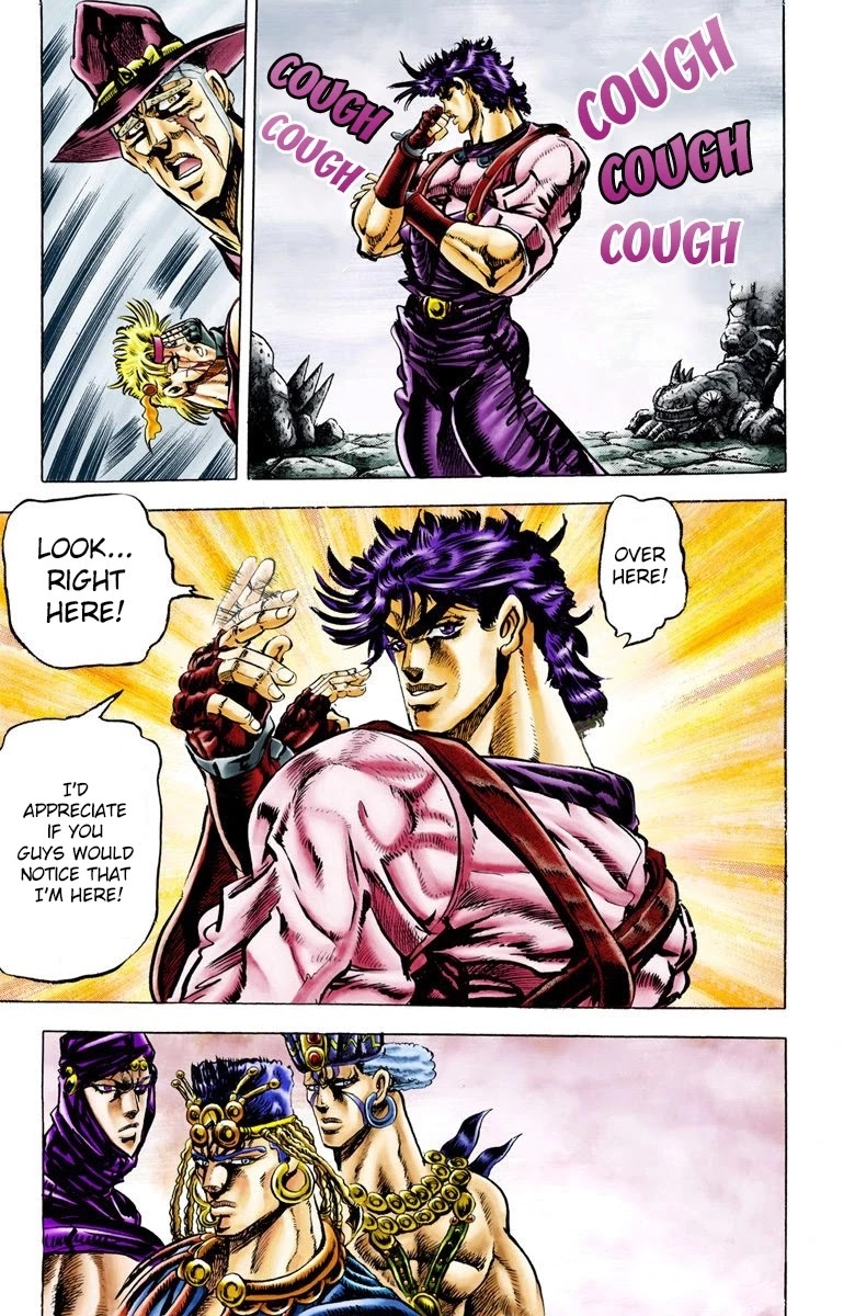 JoJo’s Bizarre Adventure Part 2 – Battle Tendency (Colored) Chapter 23 - Page 13