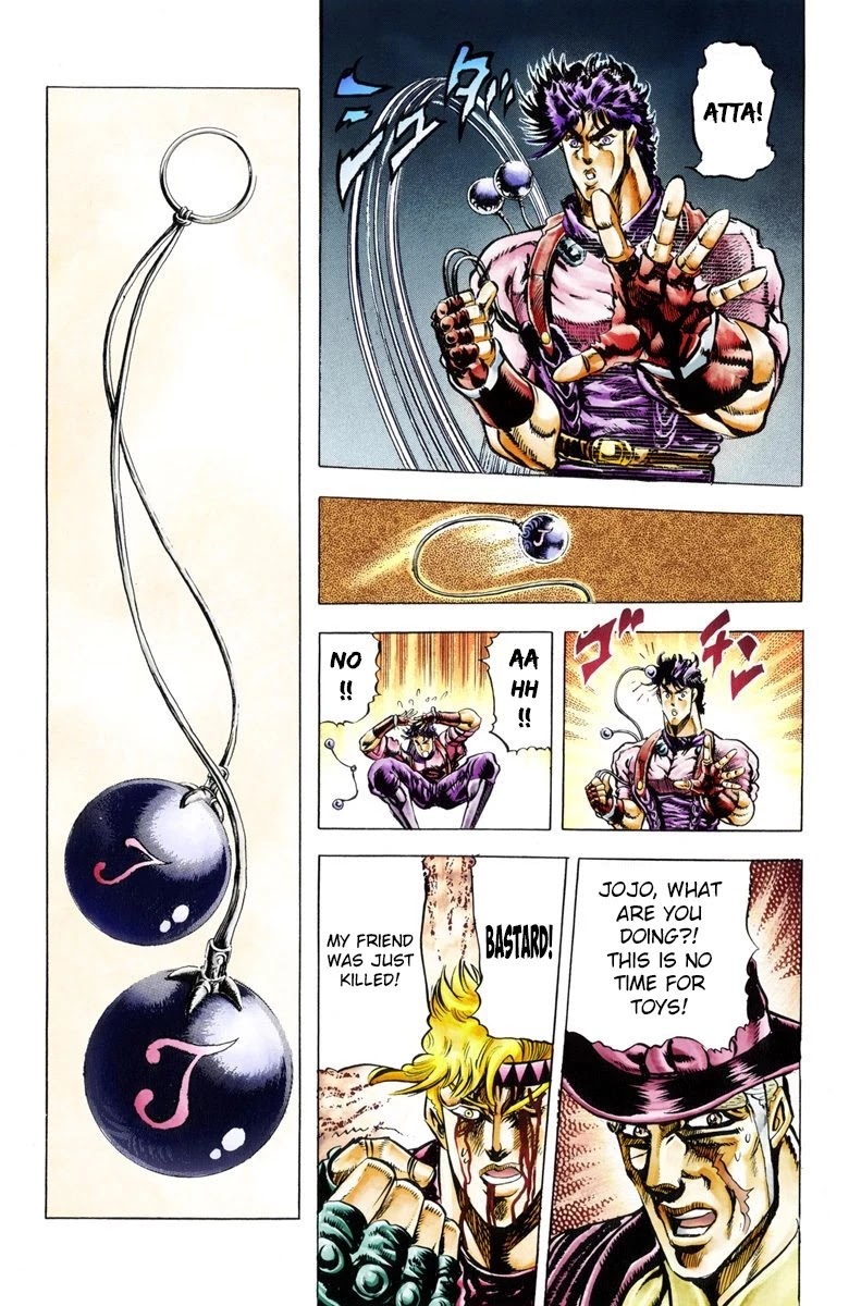 JoJo’s Bizarre Adventure Part 2 – Battle Tendency (Colored) Chapter 23 - Page 17