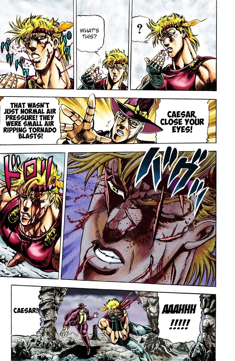 JoJo’s Bizarre Adventure Part 2 – Battle Tendency (Colored) Chapter 23 - Page 7