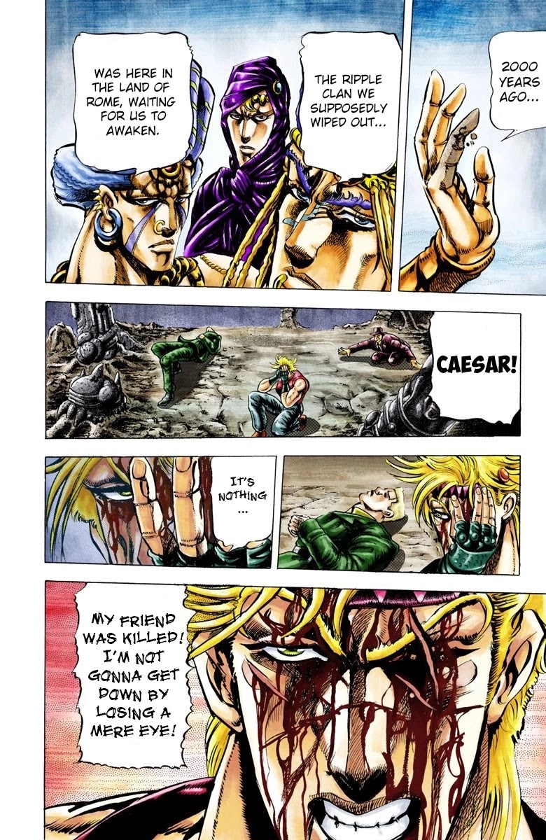 JoJo’s Bizarre Adventure Part 2 – Battle Tendency (Colored) Chapter 23 - Page 8