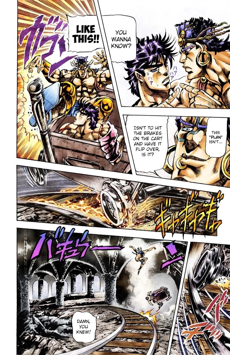 JoJo’s Bizarre Adventure Part 2 – Battle Tendency (Colored) Chapter 26 - Page 1