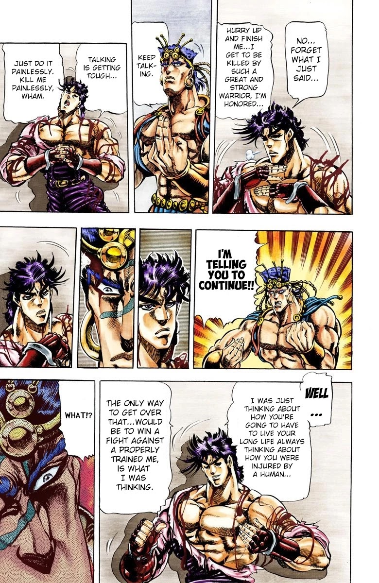 JoJo’s Bizarre Adventure Part 2 – Battle Tendency (Colored) Chapter 26 - Page 6