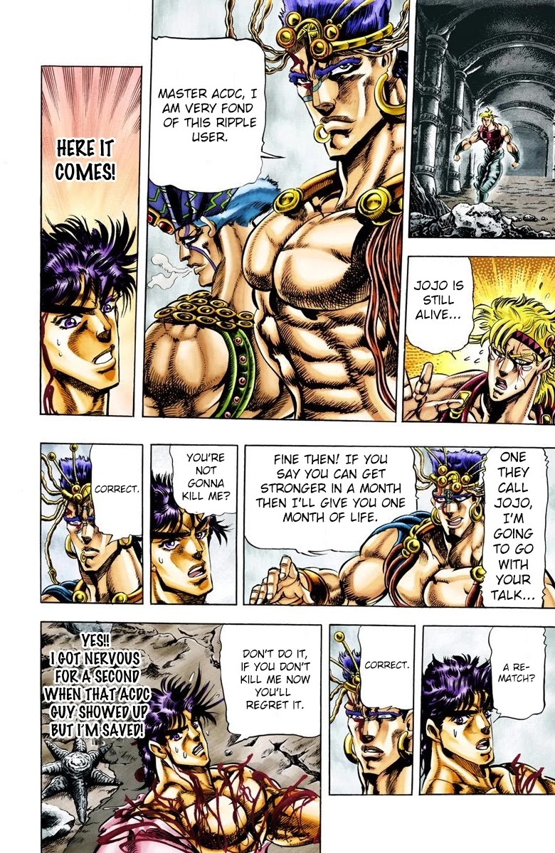 JoJo’s Bizarre Adventure Part 2 – Battle Tendency (Colored) Chapter 26 - Page 9