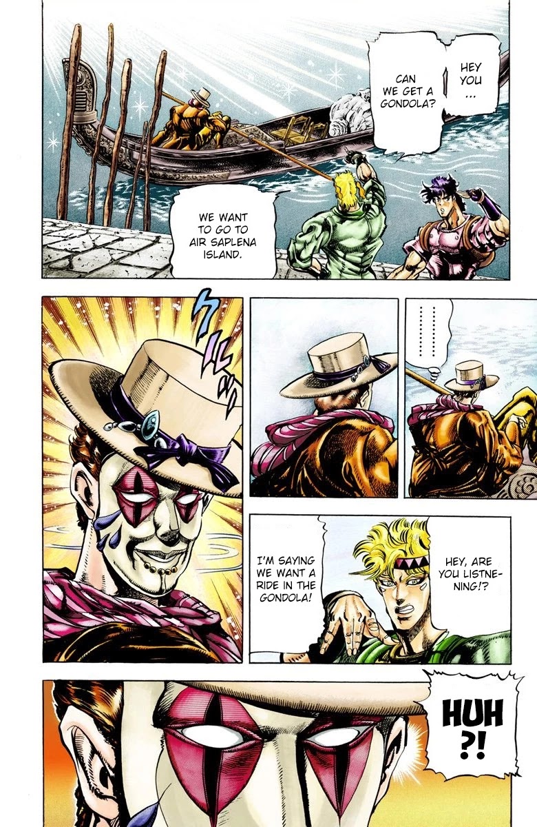 JoJo’s Bizarre Adventure Part 2 – Battle Tendency (Colored) Chapter 27 - Page 12