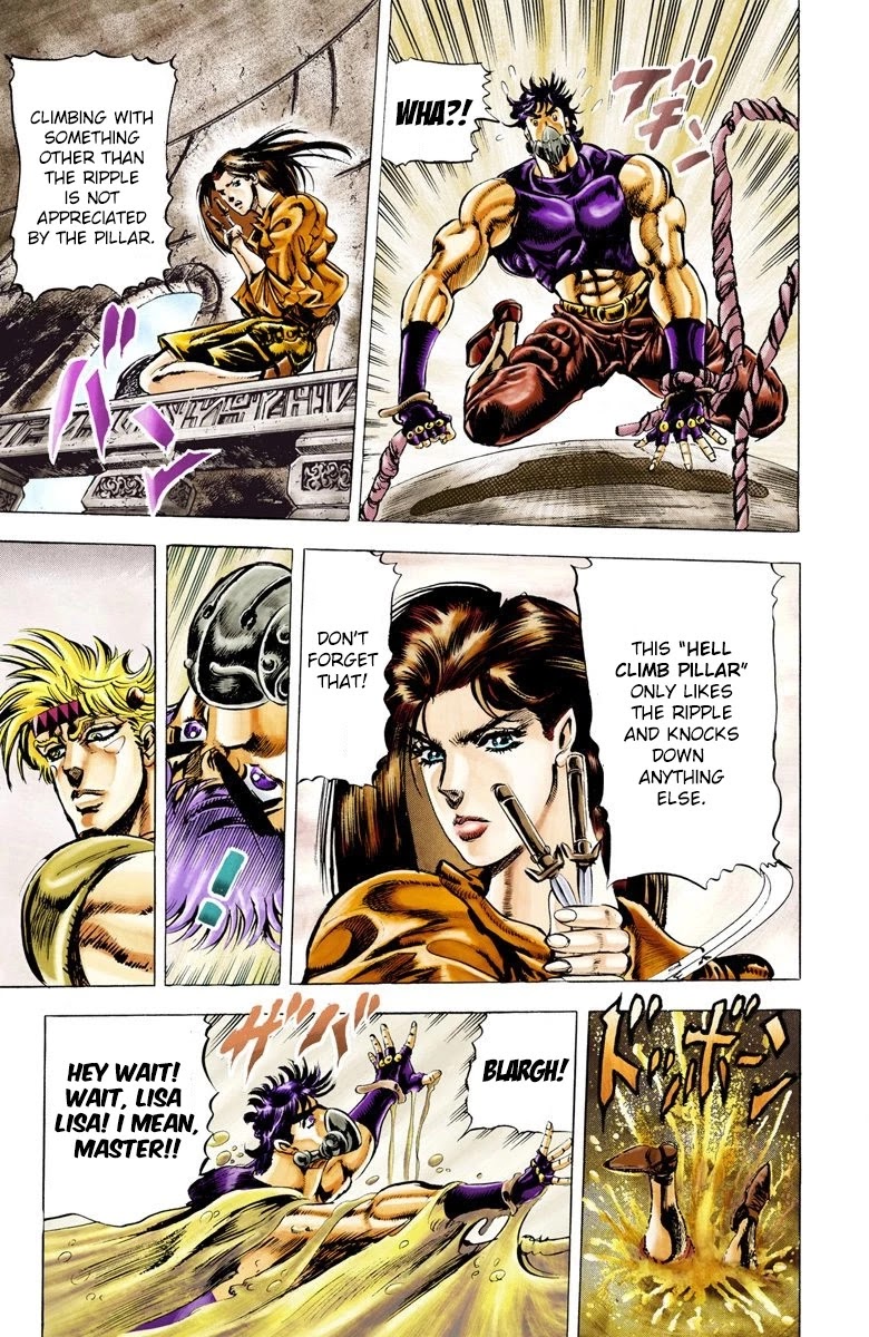 JoJo’s Bizarre Adventure Part 2 – Battle Tendency (Colored) Chapter 29 - Page 7