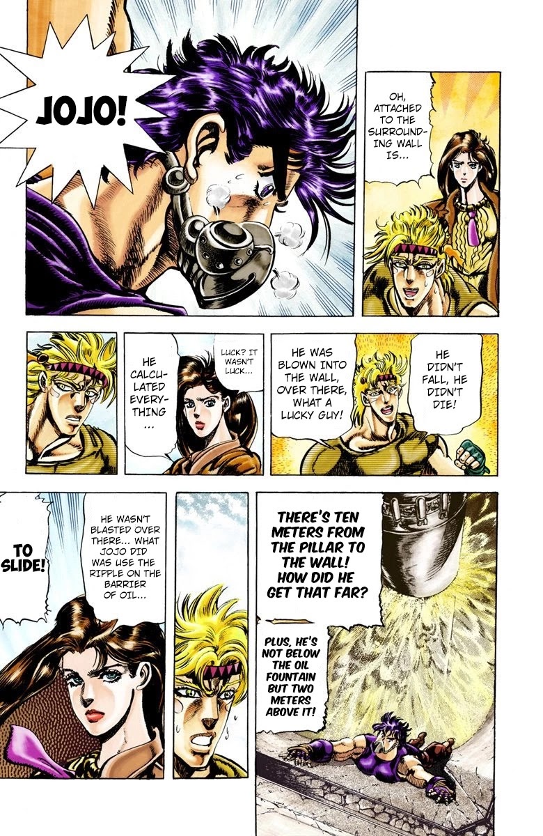 JoJo’s Bizarre Adventure Part 2 – Battle Tendency (Colored) Chapter 30 - Page 14