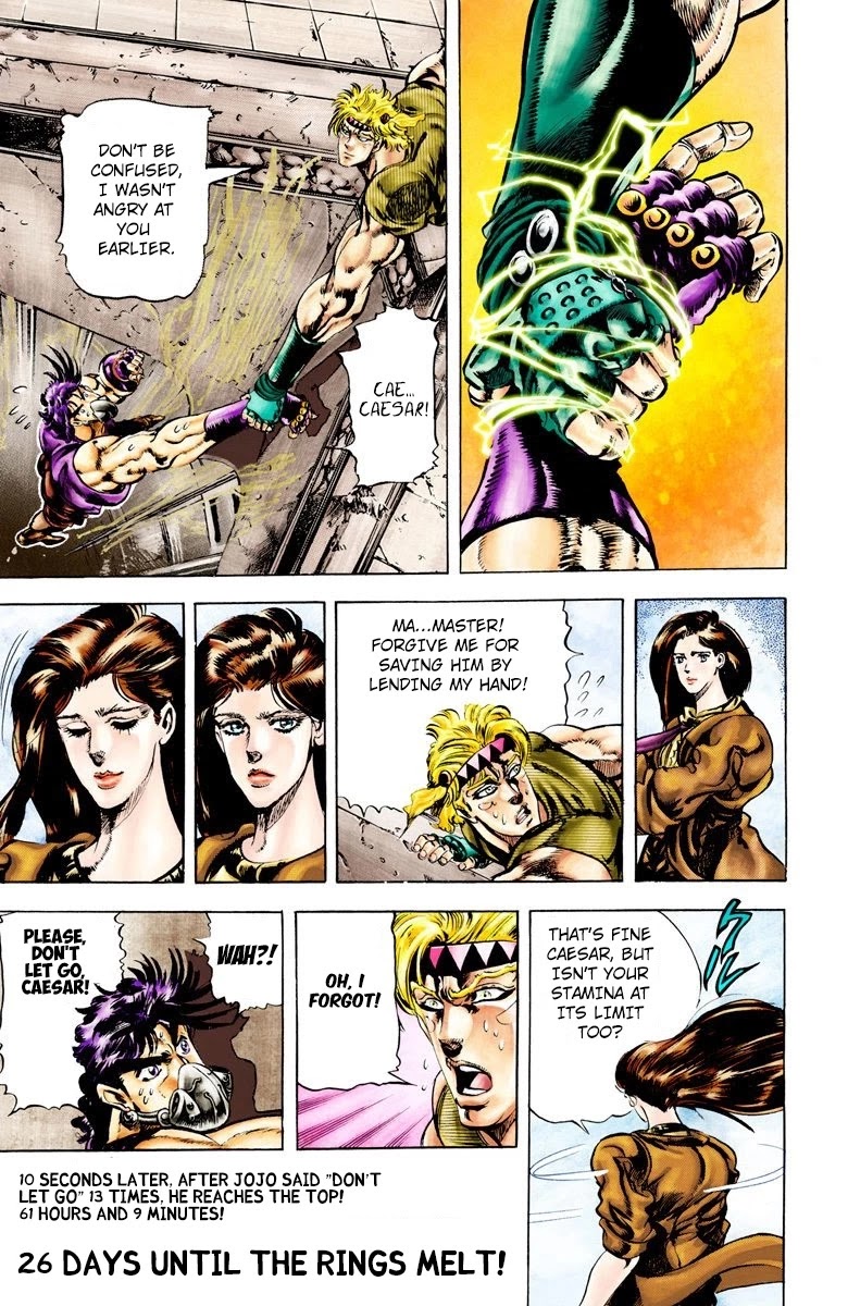 JoJo’s Bizarre Adventure Part 2 – Battle Tendency (Colored) Chapter 30 - Page 17