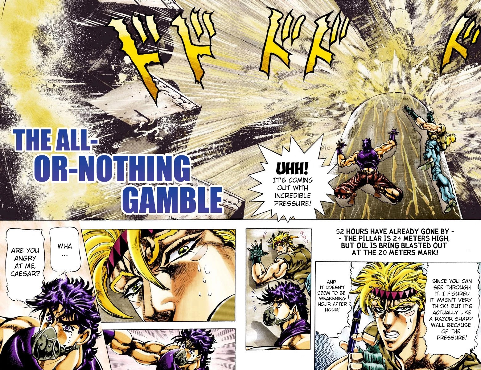 JoJo’s Bizarre Adventure Part 2 – Battle Tendency (Colored) Chapter 30 - Page 2