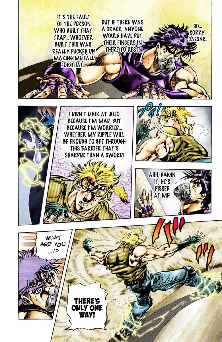 JoJo’s Bizarre Adventure Part 2 – Battle Tendency (Colored) Chapter 30 - Page 3