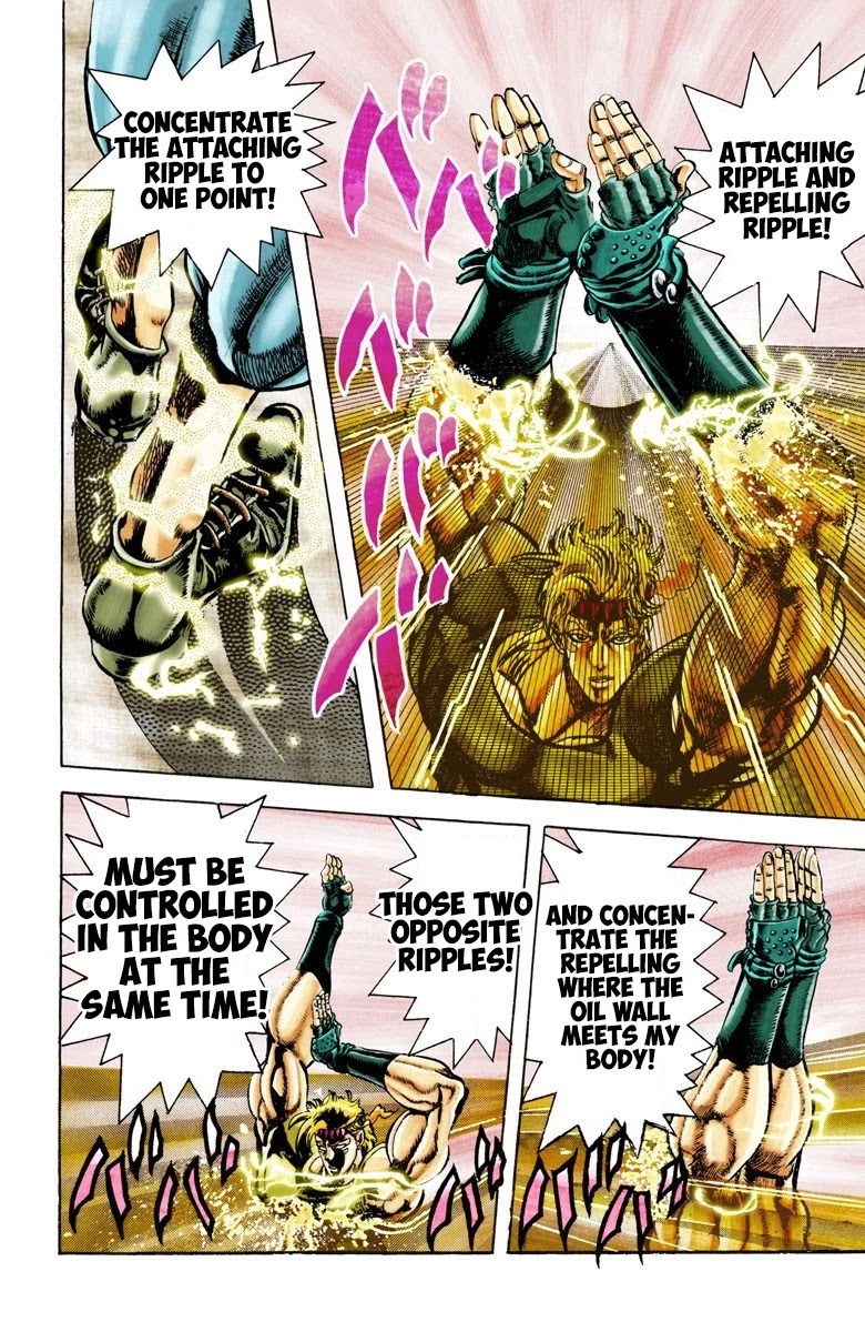 JoJo’s Bizarre Adventure Part 2 – Battle Tendency (Colored) Chapter 30 - Page 5