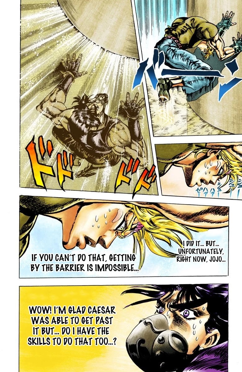 JoJo’s Bizarre Adventure Part 2 – Battle Tendency (Colored) Chapter 30 - Page 7