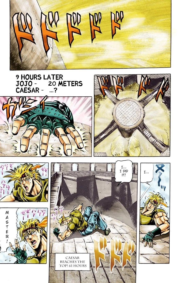 JoJo’s Bizarre Adventure Part 2 – Battle Tendency (Colored) Chapter 30 - Page 8