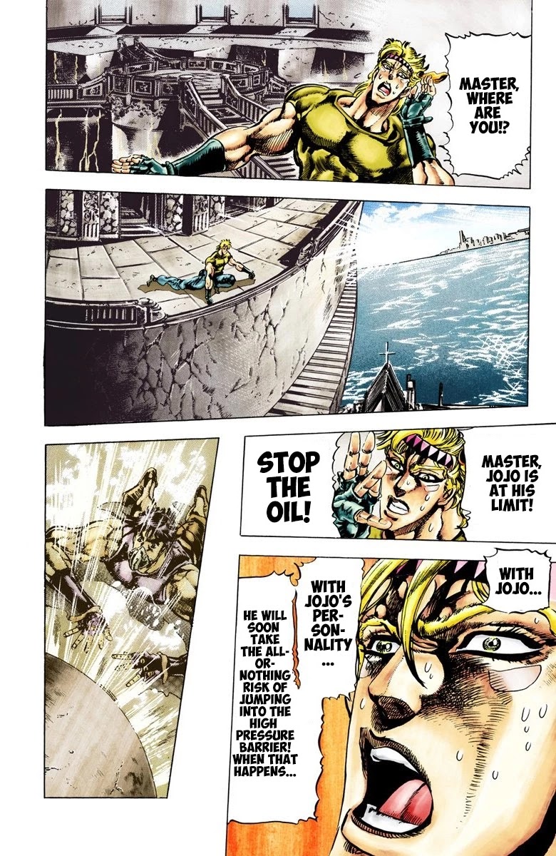 JoJo’s Bizarre Adventure Part 2 – Battle Tendency (Colored) Chapter 30 - Page 9