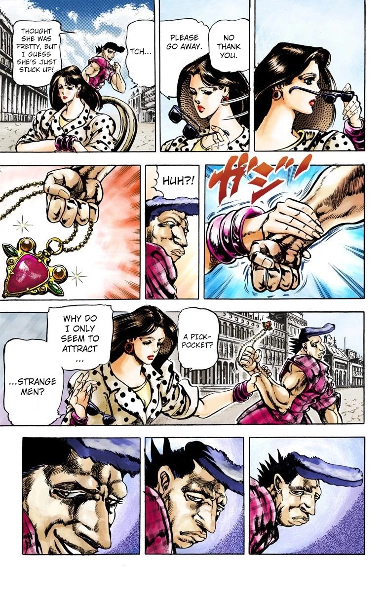 JoJo’s Bizarre Adventure Part 2 – Battle Tendency (Colored) Chapter 31 - Page 10