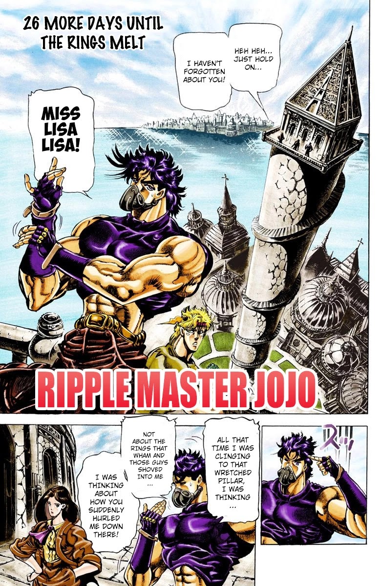 JoJo’s Bizarre Adventure Part 2 – Battle Tendency (Colored) Chapter 31 - Page 17