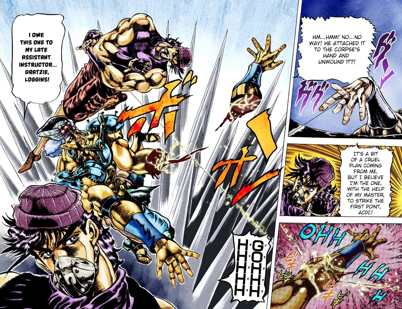 JoJo’s Bizarre Adventure Part 2 – Battle Tendency (Colored) Chapter 33 - Page 16