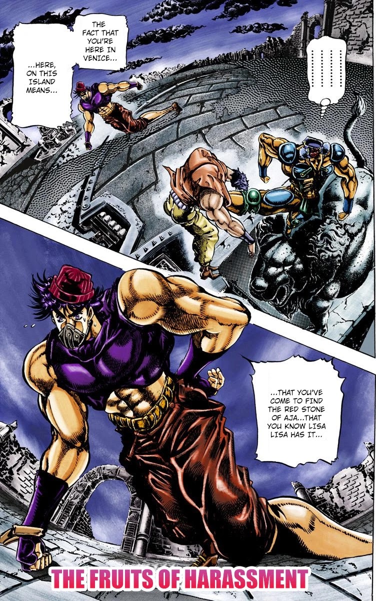 JoJo’s Bizarre Adventure Part 2 – Battle Tendency (Colored) Chapter 33 - Page 17