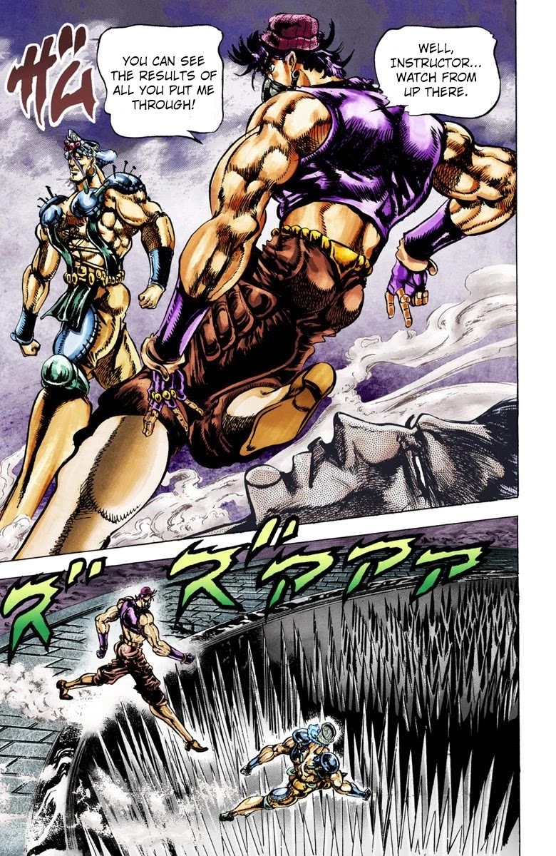 JoJo’s Bizarre Adventure Part 2 – Battle Tendency (Colored) Chapter 33 - Page 5