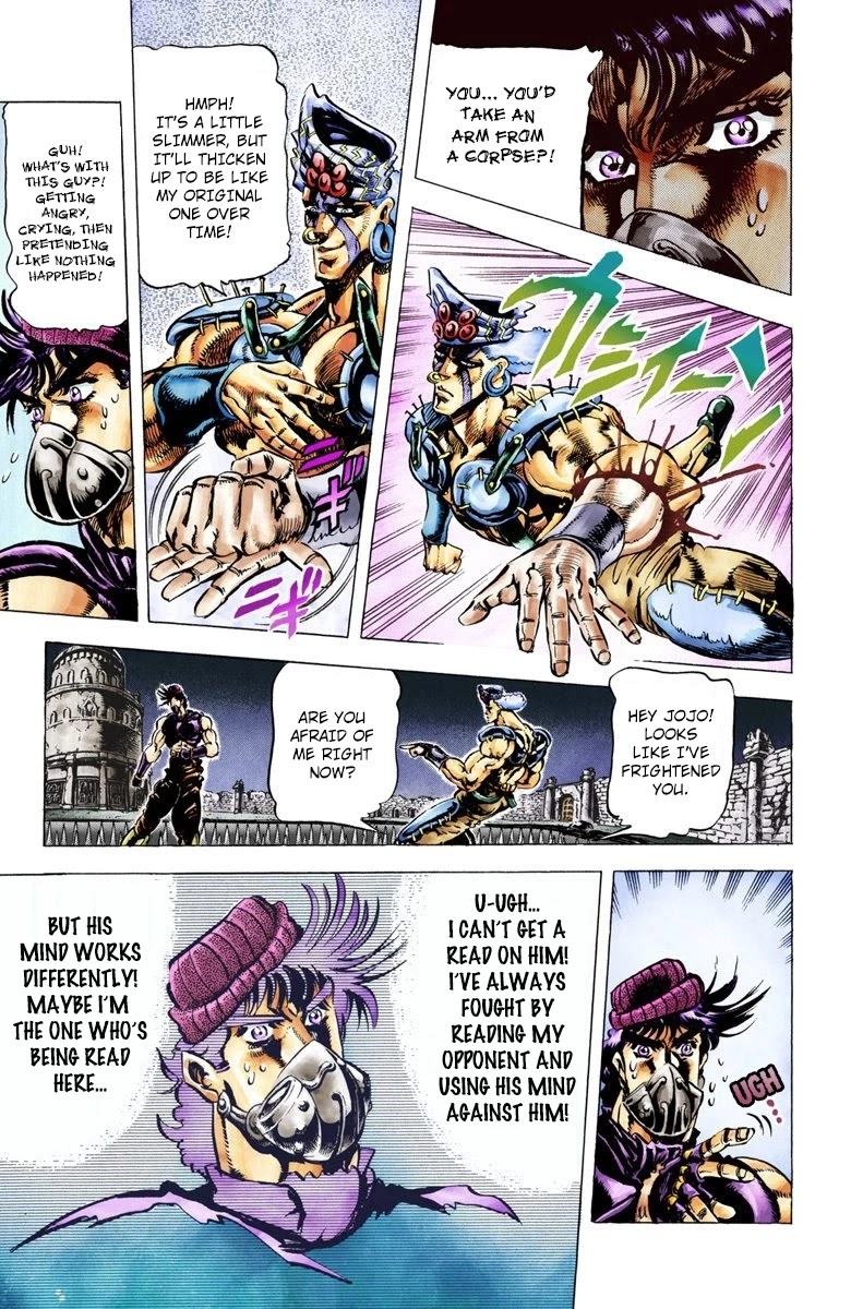 JoJo’s Bizarre Adventure Part 2 – Battle Tendency (Colored) Chapter 34 - Page 10