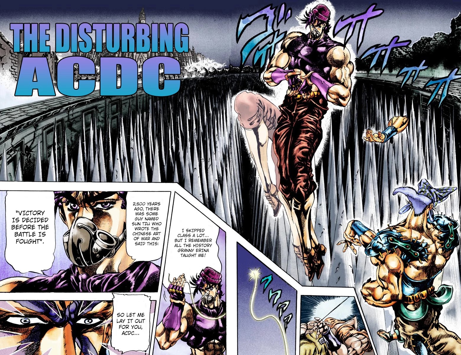 JoJo’s Bizarre Adventure Part 2 – Battle Tendency (Colored) Chapter 34 - Page 2