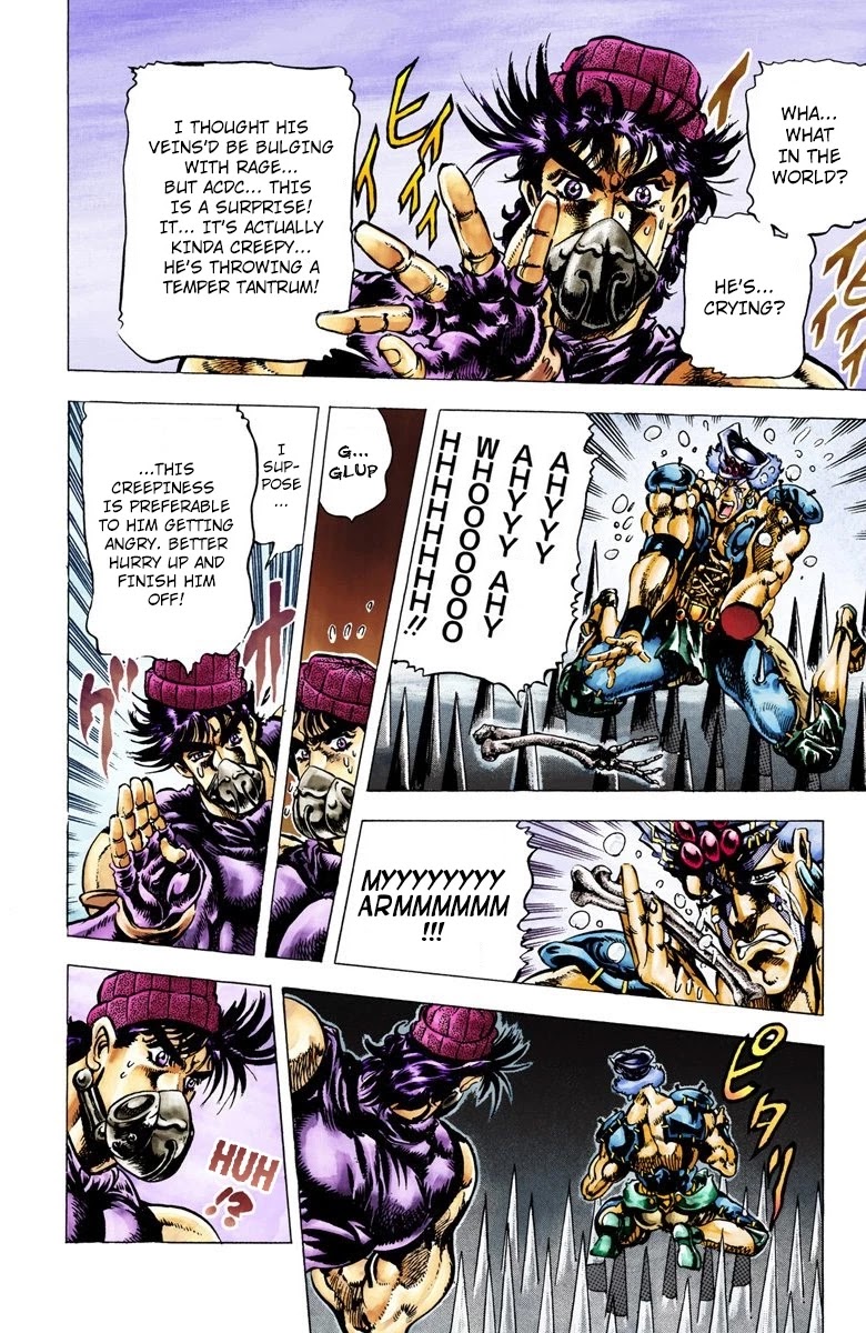 JoJo’s Bizarre Adventure Part 2 – Battle Tendency (Colored) Chapter 34 - Page 7