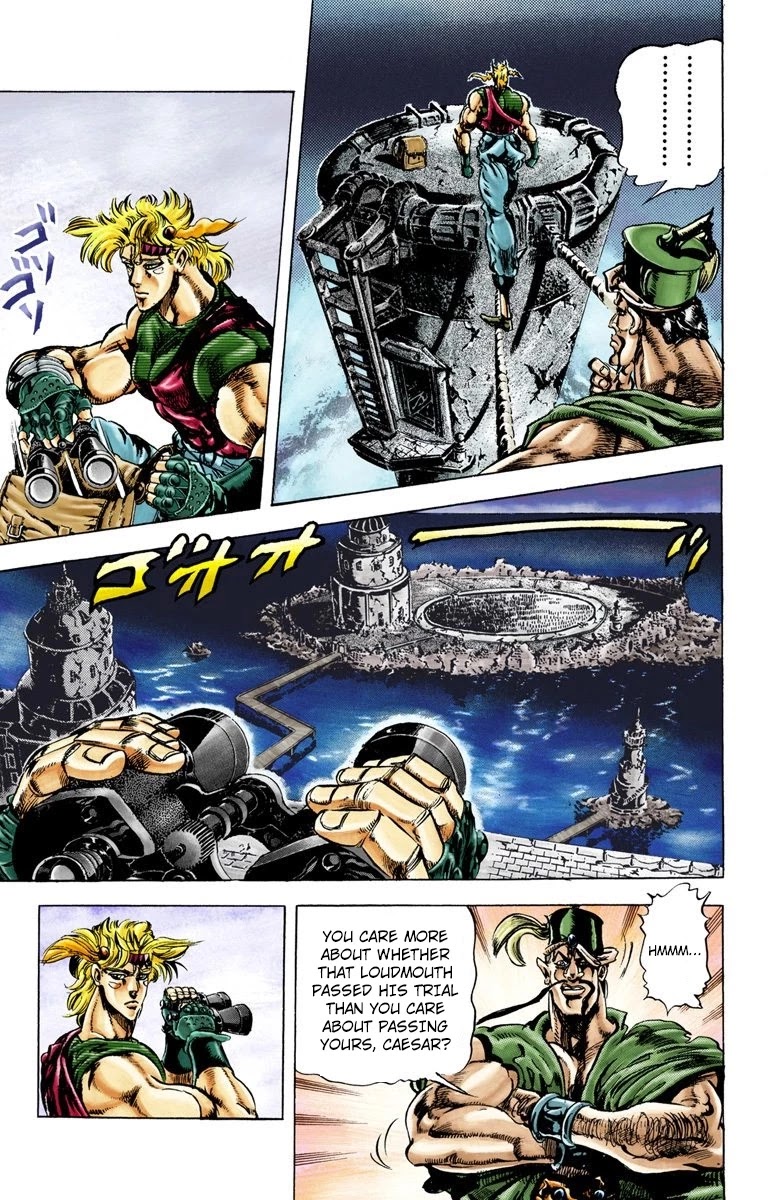 JoJo’s Bizarre Adventure Part 2 – Battle Tendency (Colored) Chapter 35 - Page 4