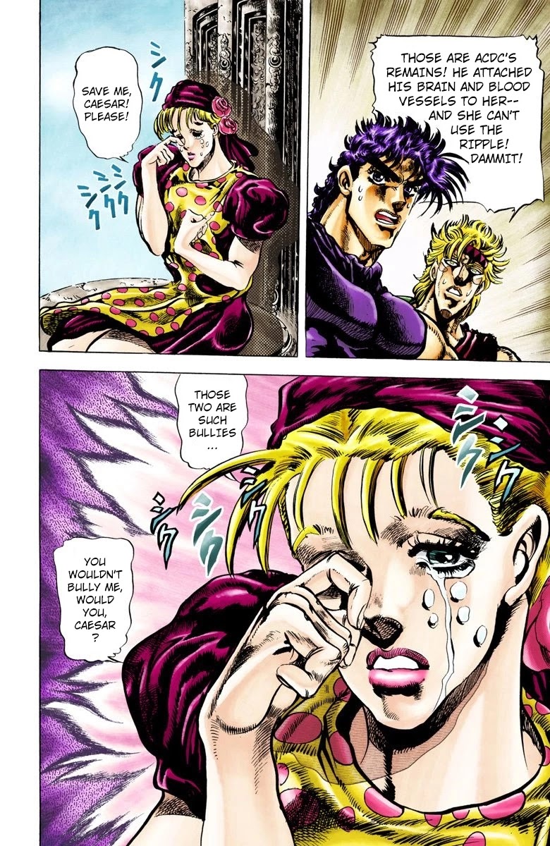 JoJo’s Bizarre Adventure Part 2 – Battle Tendency (Colored) Chapter 38 - Page 3