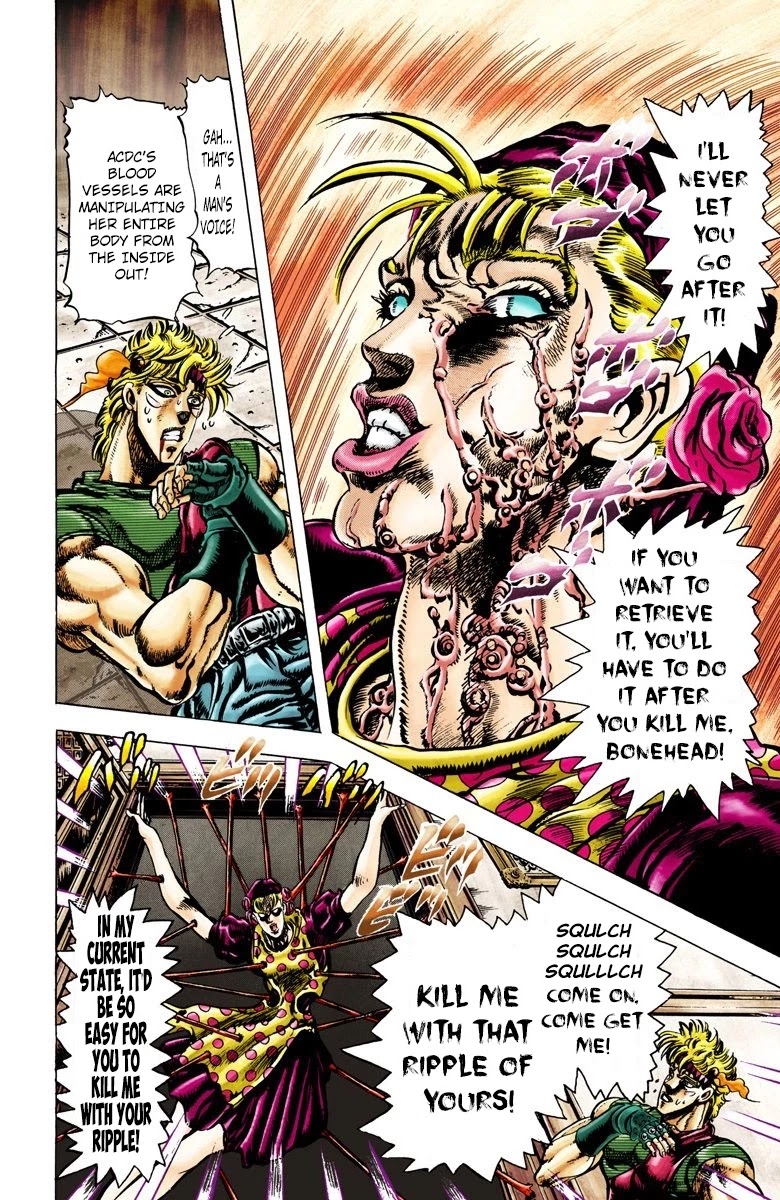 JoJo’s Bizarre Adventure Part 2 – Battle Tendency (Colored) Chapter 38 - Page 5