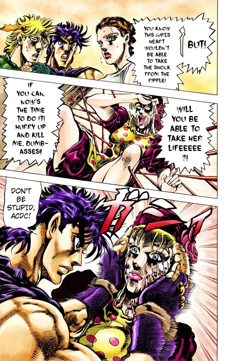 JoJo’s Bizarre Adventure Part 2 – Battle Tendency (Colored) Chapter 38 - Page 6