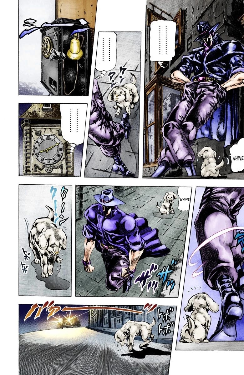 JoJo’s Bizarre Adventure Part 2 – Battle Tendency (Colored) Chapter 39 - Page 12