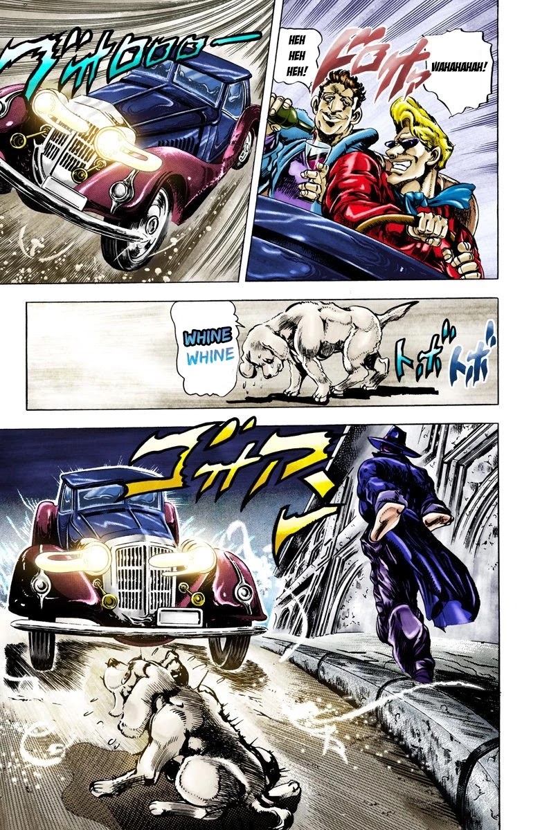 JoJo’s Bizarre Adventure Part 2 – Battle Tendency (Colored) Chapter 39 - Page 13