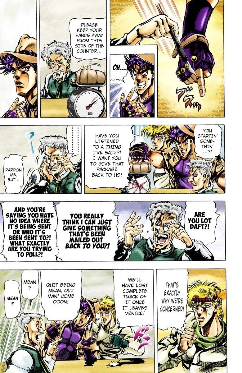 JoJo’s Bizarre Adventure Part 2 – Battle Tendency (Colored) Chapter 39 - Page 2