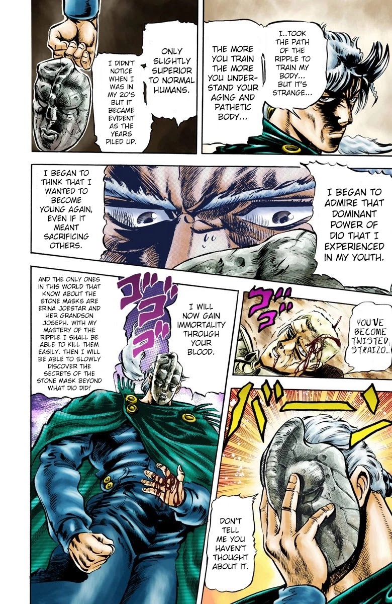 JoJo’s Bizarre Adventure Part 2 – Battle Tendency (Colored) Chapter 4 - Page 10