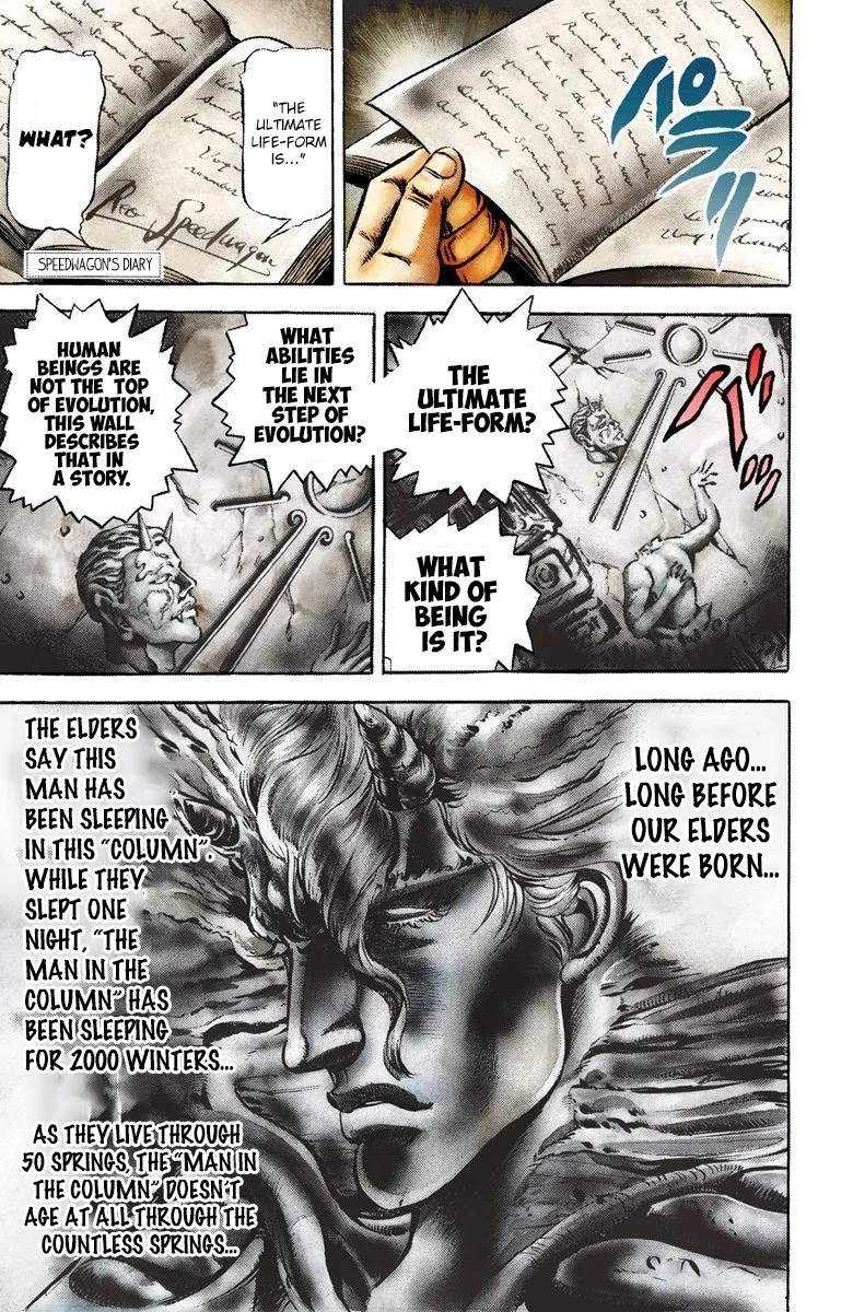 JoJo’s Bizarre Adventure Part 2 – Battle Tendency (Colored) Chapter 4 - Page 7