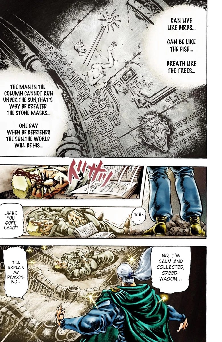 JoJo’s Bizarre Adventure Part 2 – Battle Tendency (Colored) Chapter 4 - Page 9