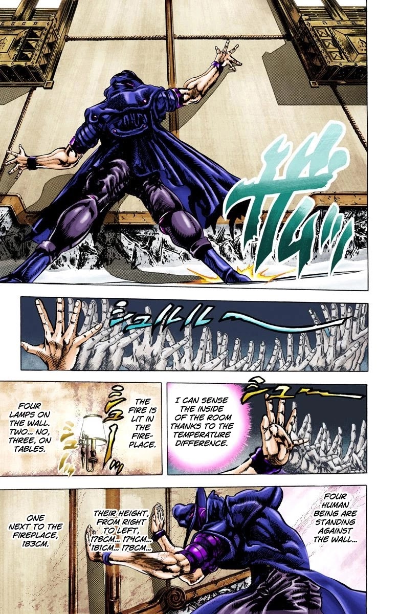 JoJo’s Bizarre Adventure Part 2 – Battle Tendency (Colored) Chapter 40 - Page 11