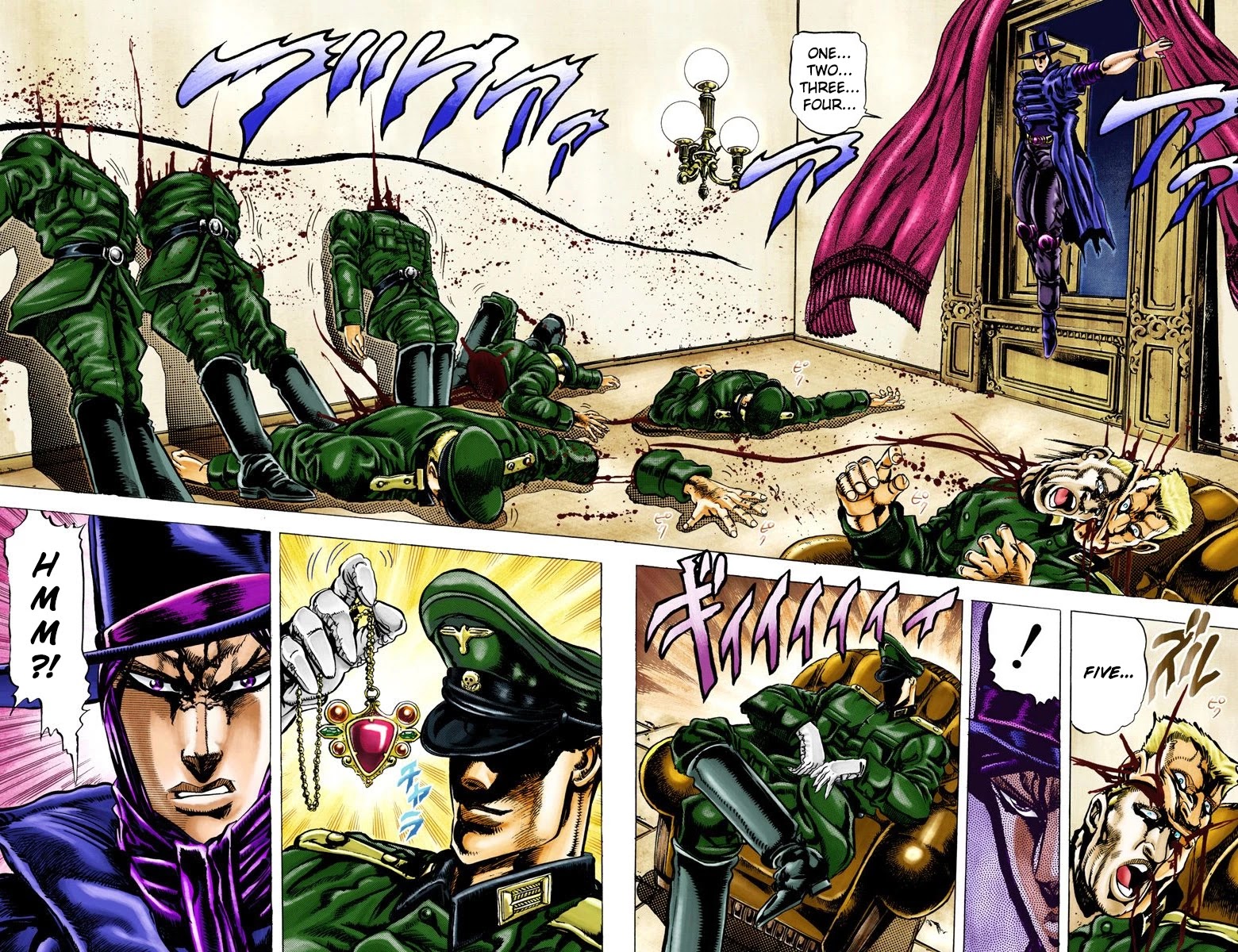 JoJo’s Bizarre Adventure Part 2 – Battle Tendency (Colored) Chapter 40 - Page 13