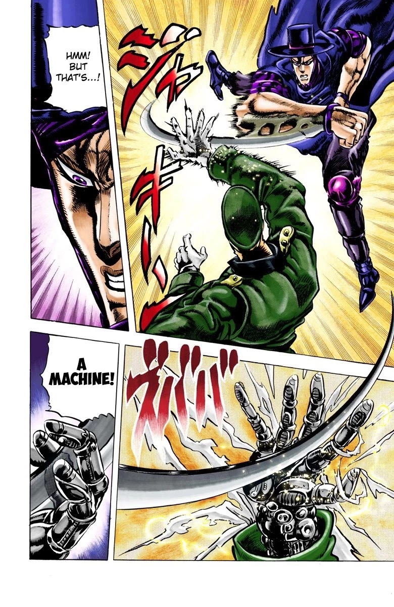 JoJo’s Bizarre Adventure Part 2 – Battle Tendency (Colored) Chapter 40 - Page 16