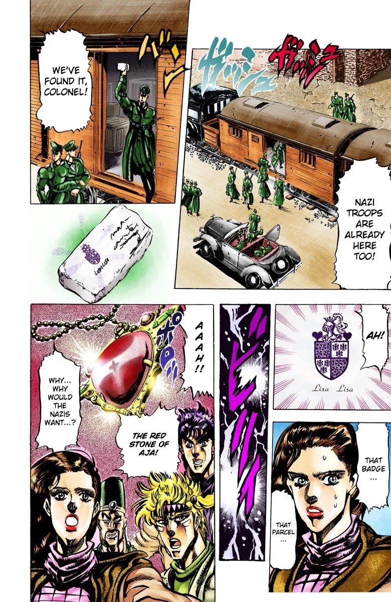 JoJo’s Bizarre Adventure Part 2 – Battle Tendency (Colored) Chapter 40 - Page 6